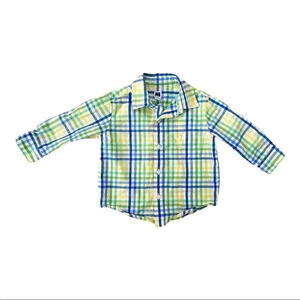 Janie & Jack | Bright Toddler Button Down (12-18 mos)